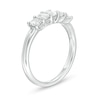 Thumbnail Image 3 of 1 CT. T.W. Certified Emerald-Cut Lab-Grown Diamond Five Stone Anniversary Band in 14K White Gold (F/SI2)