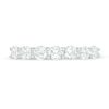 Thumbnail Image 4 of 1 CT. T.W. Certified Lab-Grown Diamond Seven Stone Anniversary Band in 14K White Gold (F/SI2)