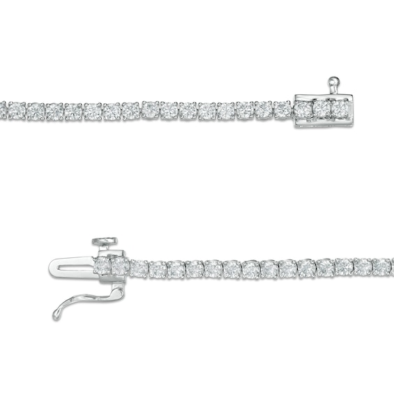 3 CT. T.w. Certified Lab-Grown Diamond Tennis Bracelet in 14K White Gold (F/Si2) - 7.25"