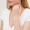 Thumbnail Image 2 of 5 CT. T.W. Certified Lab-Grown Diamond Tennis Bracelet in 14K White Gold (F/SI2) - 7.25"