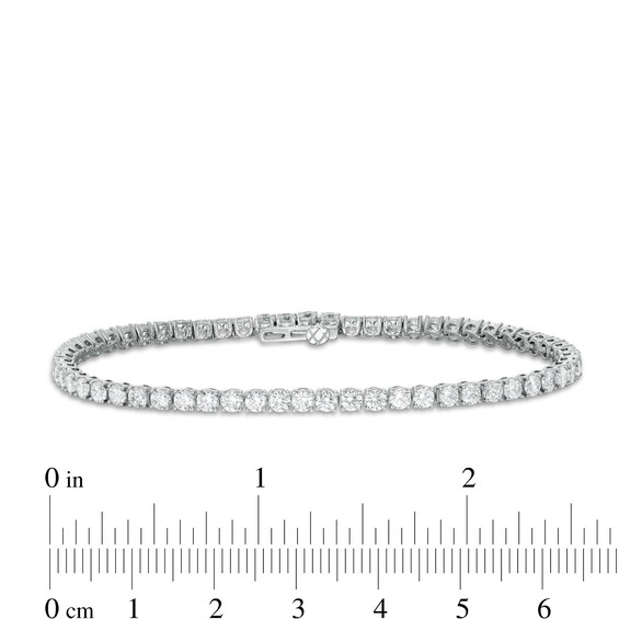 5 CT. T.w. Certified Lab-Grown Diamond Tennis Bracelet in 14K White Gold (F/Si2) - 7.25"