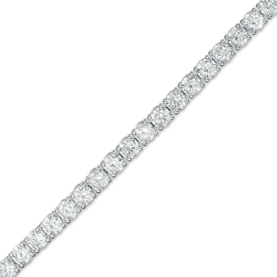 7 CT. T.w. Lab-Grown Diamond Tennis Bracelet in 14K White Gold (F/Si2) - 7.25"