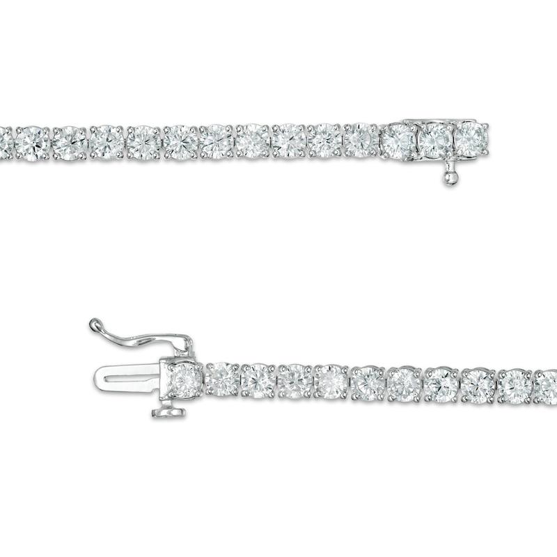 7 CT. T.W. Certified Lab-Created Diamond Tennis Bracelet in 14K White Gold (F/SI2) - 7.25"