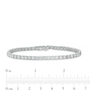 Thumbnail Image 4 of 7 CT. T.W. Certified Lab-Grown Diamond Tennis Bracelet in 14K White Gold (F/SI2) - 7.25"