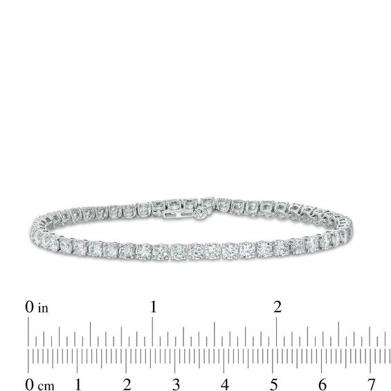 7 CT. T.w. Lab-Grown Diamond Tennis Bracelet in 14K White Gold (F/Si2) - 7.25"
