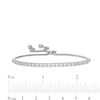 Thumbnail Image 2 of 1 CT. T.W. Certified Lab-Created Diamond Tennis Bolo Bracelet in 14K White Gold (F/SI2) - 9.0"