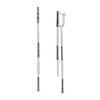 Thumbnail Image 1 of Vera Wang Love Collection 1/3 CT. T.W. Black Diamond Linear Drop Earrings in Sterling Silver
