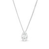 Thumbnail Image 1 of 1/3 CT. Pear-Shaped Diamond Solitaire Pendant in 14K White Gold