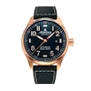 Thumbnail Image 1 of Men's Alpina Startimer 18K Rose Gold Plated Watch with Black Dial (Model: AL-525NN4S4)