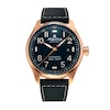 Thumbnail Image 0 of Men's Alpina Startimer 18K Rose Gold Plated Watch with Black Dial (Model: AL-525NN4S4)