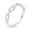 Thumbnail Image 3 of 1/10 CT. T.W. Diamond Marquise Shapes Ring in 10K White Gold