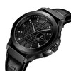 Thumbnail Image 2 of Men's JBW Saxon 1/6 CT. T.W. Diamond Black IP Strap Watch (Model: J6373D)