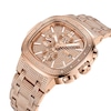 Thumbnail Image 2 of Men's JBW Heist 1/5 CT. T.W. Diamond Chronograph 18K Rose Gold Plate Watch with Square Dial (Model: J6380C)