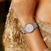 Thumbnail Image 1 of Ladies' JBW Cristal 34 1/8 CT. T.W. Diamond and Crystal Watch with Silver-Tone Dial (Model: J6383C)