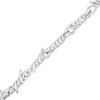 Men's Barbed Wire Link Bracelet in Stainless Steel - 9.0"