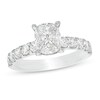 Thumbnail Image 1 of 1-1/2 CT. T.W. Composite Diamond Cushion-Shaped Engagement Ring in 14K White Gold