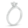 Thumbnail Image 2 of 5/8 CT. T.W. Composite Diamond Cushion-Shaped Engagement Ring in 14K White Gold