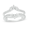 Thumbnail Image 0 of 3/8 CT. T.W. Diamond Crown Solitaire Enhancer in 14K White Gold