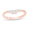 Thumbnail Image 1 of 1/6 CT. T.W. Marquise Diamond Anniversary Band in 14K Rose Gold