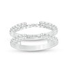 Thumbnail Image 1 of 1 CT. T.W. Diamond Cathedral Solitaire Enhancer in 14K White Gold