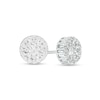 Thumbnail Image 1 of 3/4 CT. T.W. Diamond Double Frame Stud Earrings in 10K White Gold