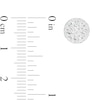 Thumbnail Image 3 of 3/4 CT. T.W. Diamond Double Frame Stud Earrings in 10K White Gold