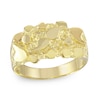 Thumbnail Image 0 of Men's Nugget Ring in 10K Gold - Size 10