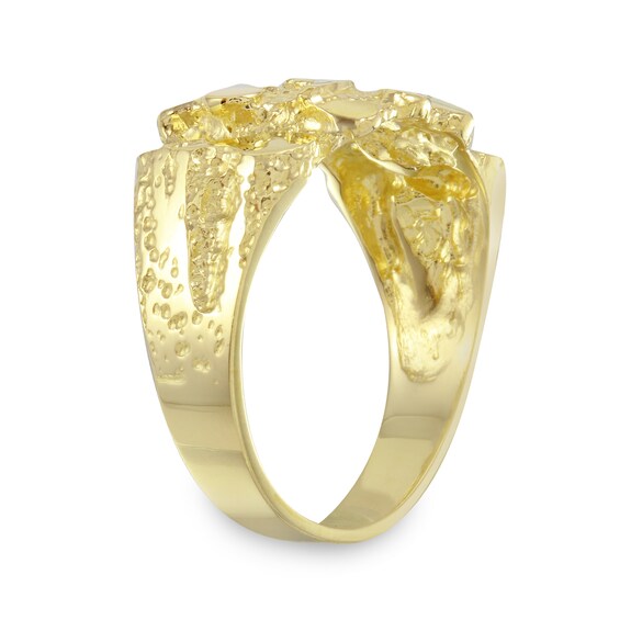 Nugget Ring in 10K Gold - Size 10