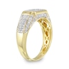 Thumbnail Image 3 of 1 CT. T.W. Diamond Cushion-Top Ring in 10K Gold - Size 10
