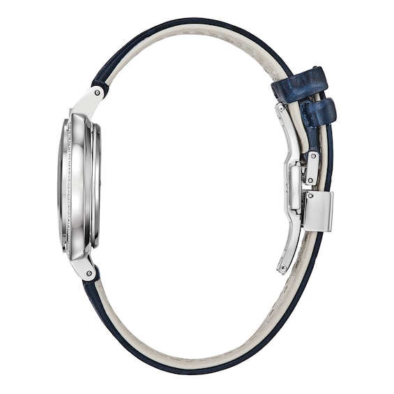 Ladies' Bulova Rubaiyat 1/3 CT. T.W. Diamond Moon Phase Strap Watch with Mother-of-Pearl Dial (Model: 96R237) Ladies' Bulova Rubaiyat 1/3 CT. T.W. Diamond Moon Phase Strap Watch with Mother-of-Pearl Dial (Model: 96R237)