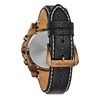Thumbnail Image 2 of Men's Bulova Precisionist Chronograph Brown IP Strap Watch with Black Dial (Model: 97B188)