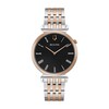 Thumbnail Image 1 of Men's Bulova Regatta Two-Tone Watch with Black Dial (Model: 98A234)