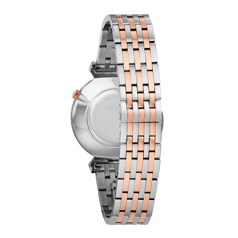Main Image 3 of Men's Bulova Regatta Two-Tone Watch with Black Dial (Model: 98A234)