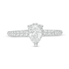 Thumbnail Image 3 of Love's Destiny by Zales 1 CT. T.W. Certified Pear-Shaped Diamond Engagement Ring in 14K White Gold (I/SI2)