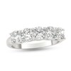 Thumbnail Image 0 of 2 CT. T.W. Cushion-Cut Diamond Five Stone Anniversary Band in Platinum (G/VS2)