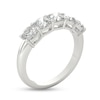 Thumbnail Image 1 of 2 CT. T.W. Cushion-Cut Diamond Five Stone Anniversary Band in Platinum (G/VS2)