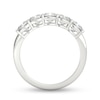 Thumbnail Image 2 of 2 CT. T.W. Cushion-Cut Diamond Five Stone Anniversary Band in Platinum (G/VS2)