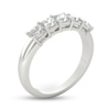 Thumbnail Image 2 of 1 CT. T.W. Princess-Cut Diamond Five Stone Anniversary Band in Platinum (I/VS2)