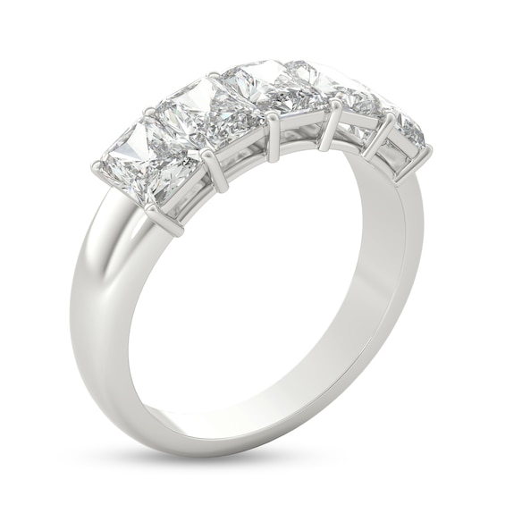 2-1/2 CT. T.w. Radiant-Cut Diamond Five Stone Anniversary Band in Platinum (G/Vs2)