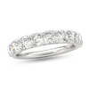 Thumbnail Image 0 of 2 CT. T.W. Asscher-Cut Diamond Nine Stone Anniversary Band in Platinum (I/VS2)