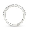 Thumbnail Image 2 of 2 CT. T.W. Asscher-Cut Diamond Nine Stone Anniversary Band in Platinum (I/VS2)