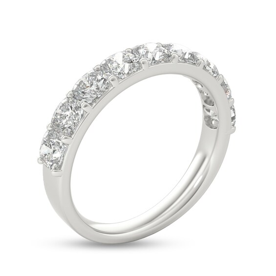 2 CT. T.w. Cushion-Cut Diamond Nine Stone Anniversary Band in Platinum (G/Vs2)