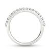 Thumbnail Image 2 of 2 CT. T.W. Cushion-Cut Diamond Nine Stone Anniversary Band in Platinum (G/VS2)