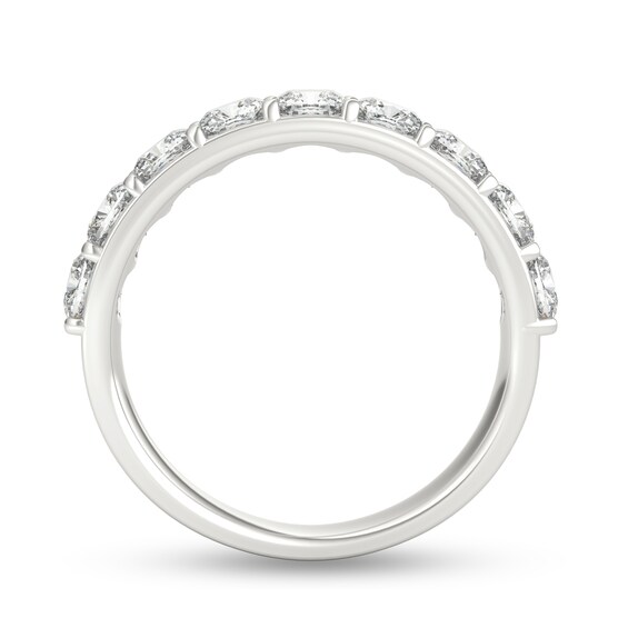 2 CT. T.w. Cushion-Cut Diamond Nine Stone Anniversary Band in Platinum (G/Vs2)