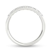 Thumbnail Image 3 of 1-1/10 CT. T.W. Emerald-Cut Diamond Nine Stone Anniversary Band in Platinum (I/VS2)