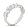 Thumbnail Image 2 of 2 CT. T.W. Oval Diamond Nine Stone Anniversary Band in Platinum (I/VS2)
