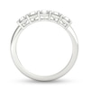 Thumbnail Image 3 of 1 CT. T.W. Asscher-Cut Diamond Five Stone Anniversary Band in Platinum (I/VS2)