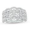 Thumbnail Image 1 of 1 CT. T.W. Diamond Lattice Ring in 10K White Gold