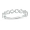 Thumbnail Image 1 of 1/6 CT. T.W. Diamond Infinity Ring in 10K White Gold