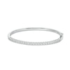 Thumbnail Image 0 of 1/4 CT. T.W. Diamond Bangle in Sterling Silver